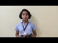 student testimonial podar international school osmanabad