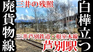 【三井の残照】三井芦別鉄道『芦別駅』根室本線【白樺の廃線】後編