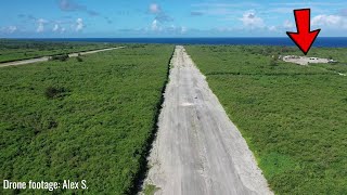 Tinian Island Runway Drone Footage | Historic Runways 80 Years Later | Able, Enola Gay, Hiroshima