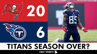 Titans INSTANT Reaction & News After 20-6 LOSS vs. Buccaneers | Mike Vrabel On Hot Seat?