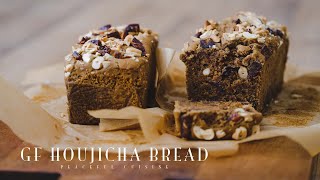 GF Houjicha Bread ☆ グルテンフリーほうじ茶ブレッドの作り方