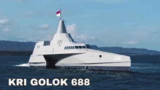 KRI GOLOK 688 in real footage. the first Indonesian ship in Modern Warships game.