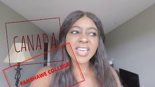 FANSHAWE COLLEGE| Studying in Canada | 5 days into London Ontario(South African in Canada)