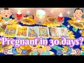 WILL YOU GET PREGNANT WITHIN THE NEXT 30 DAYS?👶 🤰 SIGNS & SYNCS| COLLECTIVE READING| TAROT READING🤰