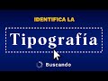 🔍 Encontrar la FUENTE TIPOGRÁFICA usada en un Diseño | Web Gratis