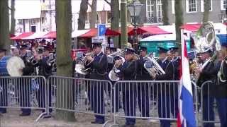 Trompetterkorps der Koninklijke Marechaussee - Oefening Prinsjesdag 2014