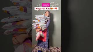 Huge MEESHO Suit Haul #shorts #meesho