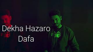Dekha Hazaro Dafa | Unplugged | Cover | Arijit Singh | Akshay Kumar | Ileana D'Cruz | Palak Mucchal