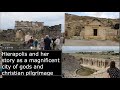 Hierapolis, Pamukkale. Turkey. A look behind the ruines to a magificent Greek-Roman city of Gods