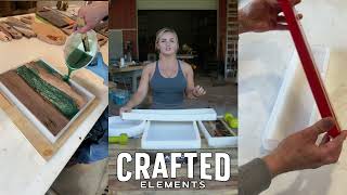 Crafted Elements - Large Silicone Molds For Woodworkers, Makers \u0026 Resin Artists - Zoe From 3LRD