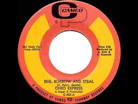 1967 HITS ARCHIVE: Beg, Borrow And Steal - Ohio Express (The Conquests ...