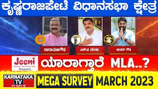 Karnataka Election Survey March 2023 | Krishnarajapet Constituency | Karnataka TV