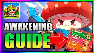 ▶️🔥FINALLY AWAKENING!! Legend of Mushroom - HOW TO AWAKEN AND WHAT DO YOU GET FOR IT!