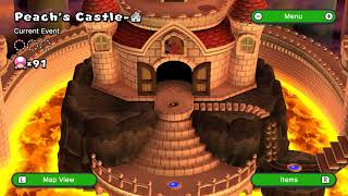 Peach's Castle - New Super Luigi U 100% Star Coins All Secret Exits