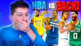 OVERREACTING to NBA Opening Night! (Analysis)