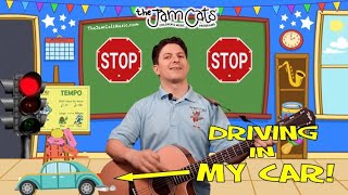 Driving In My Car - Classroom Sing Along / Movement Song | Brain Break | Preschool | Kindergarten