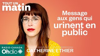 Uriner en public : un comportement plus fréquent depuis la pandémie? | Tout un matin