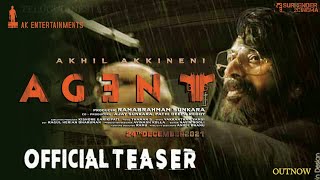 #Agent Movie Mammotty Intro Teaser | #Agent Movie Official Teaser | #Akhil5 | Surender Reddy