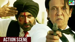 Akshay Kumar - Action Scene | Singh Is Bliing | Hindi Movie | Kay Kay Menon, Amy Jackson