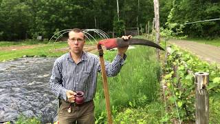 How to Mow with the European Scythe