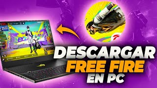 ✅COMO INSTALAR FREE FIRE EN PC ✅| FACIL Y RAPIDO 🔥