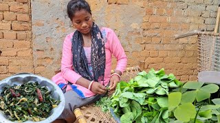 Sunsunia Saag Recipe Village Style Cooking || Chunchuniya bhagi recipe  || saag recipe video