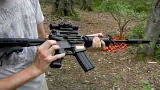 [AIRSOFT] JG M4 A1 Carbine enhanced version review and shooting