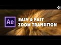 After Effect Tutorial | ZOOM TRANSITION [Sam Kolder Style]