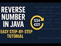 Java Program to Reverse a Number | Simple Coding Explanation #reversenumber #java #perfectprogrammer