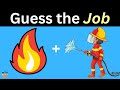 Guess the JOB by emoji | Job emoji quiz