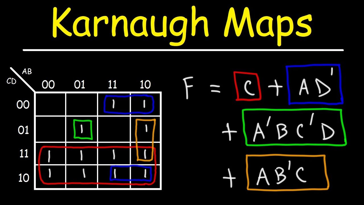 Introduction To Karnaugh Maps - Combinational Logic Circuits, Functions ...