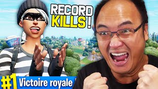 Mon NOUVEAU RECORD de kills sur Fortnite !