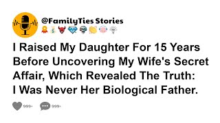 I Raised My Daughter For 15 Years Before Uncovering My Wife's Secret Affair, Which Revealed The...