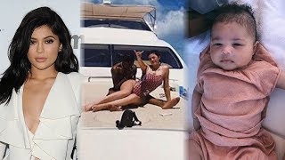 Kylie Jenner Shares ADORABLE Family Vacation Photos With Stormi & Travis Scott