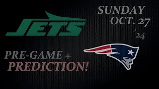 Jets Patriots II - Does It Really Matter at This Point? Pre-Game + Prediction! NFL Week 8 ('24)