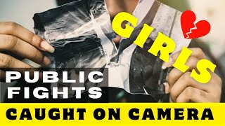 Crazy Public Fights Caught on Camera! 😟💔 #fighting #girls #street #anger #uncontrolled #crazy#public