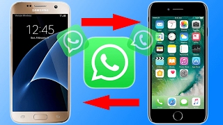 How to transfer your whatsapp conversations from Android to iPhone | 2 EASY METHODS