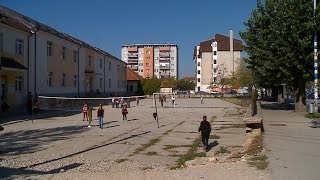 Kërkohet vendosja e rrethojave në oborrin e shkollës “Jeronim de Rada”, 17 Tetor 2019 RTV TEMA