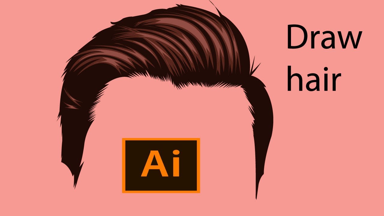 How To Draw Hair In Adobe Illustrator