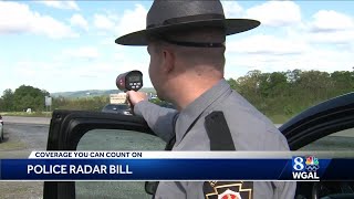 Local police in Pa. are closer to being able to use radar for speed enforcement