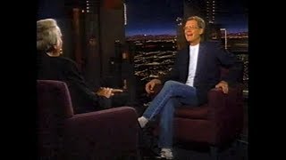 David Letterman on Late Late Show with Tom Snyder, November 8, 1995