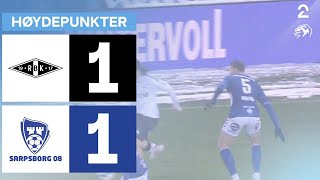 Rosenborg 1 - 1 Sarpsborg 08 - Høydepunkter