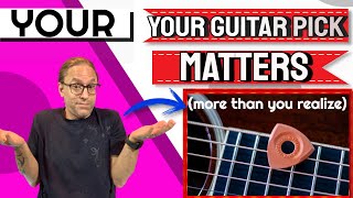 Are You Using the Right Guitar Pick? Steve Stine Guitar Lesson