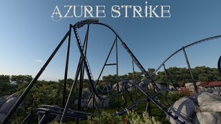 Azure Strike - A Vekoma Multi-launch Coaster [No Limits 2] (4K 60 FPS) #nolimits2 #rollercoaster