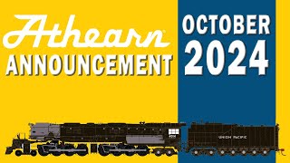 Athearn October 2024 Announcement  Athearn Genesis HO 4 8 8 4 Big Boy Steam Locomotive with Snowbus