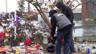 Paul Walker - Fans Final Farewell at Santa Clarita Memorial Site