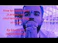 Create a react js project using cmd prompt on visual studio code 