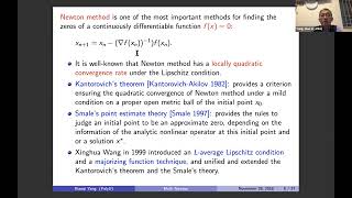 Xiaoqi Yang: Extended Newton Methods for Multiobjective Optimization