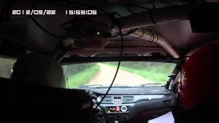 Onboard Moments - rallijsprints Viduslatvija 2012