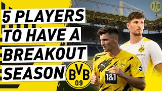 5 Borussia Dortmund Players Who Will Have A Breakout Season!